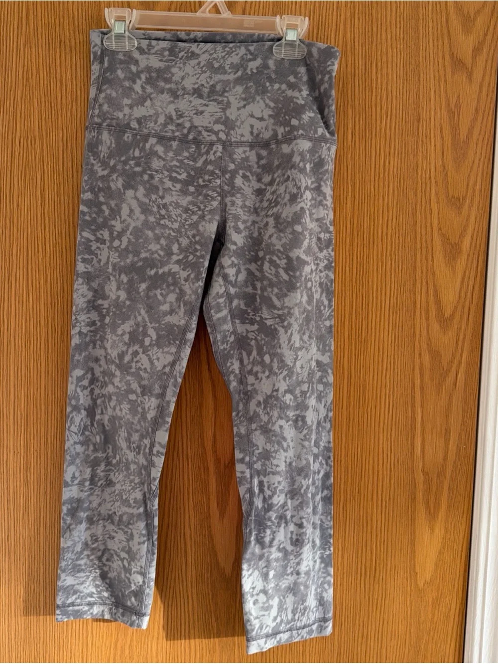 Lululemon Align Crop 21” Leggings Summer Shade Icy Gray Women’s Size 6 Yoga Gym